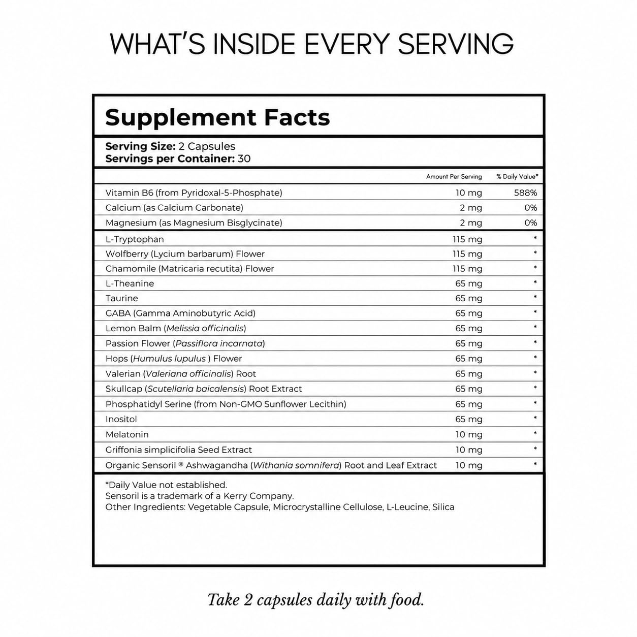 Glow Natural Wellness Glow PM Sleep Supplement bottle side view