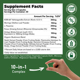 GlowEver Ashwagandha Supplement capsules close-up
