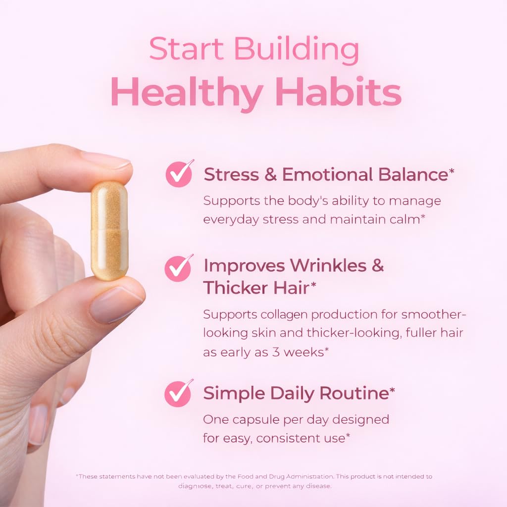 GlowTrue Ashwagandha for Women 500mg packaging