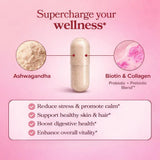 GlowTrue Ashwagandha for Women 500mg side view