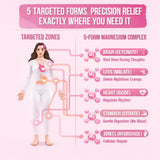 GlowTrue Magnesium Spectrum 5 Complex 500mg capsules on a wooden table