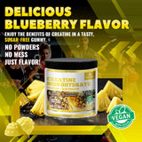 GlucoBio Creatine Monohydrate Gummies side view