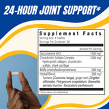 Glucoflex 24-Hour Glucosamine & Chondroitin caplets side view
