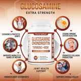 Glucosamine Chondroitin MSM supplement tablets
