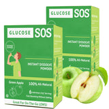 Glucose SOS Glucose Powder Sachets front view with packaging