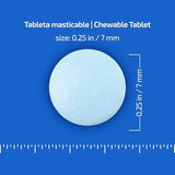 GlutActive Blue chewable supplement cherry flavour packaging