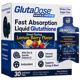 GlutaDose blended vitamin and mineral supplement bottle front view
