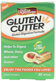 Gluten Cutter Multi-Enzyme Supplement 90 Capsules front view