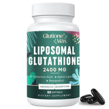 GlutioneMax Liposomal Glutathione Supplement 2400mg front view
