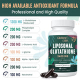 GlutioneMax Liposomal Glutathione Supplement ingredients list