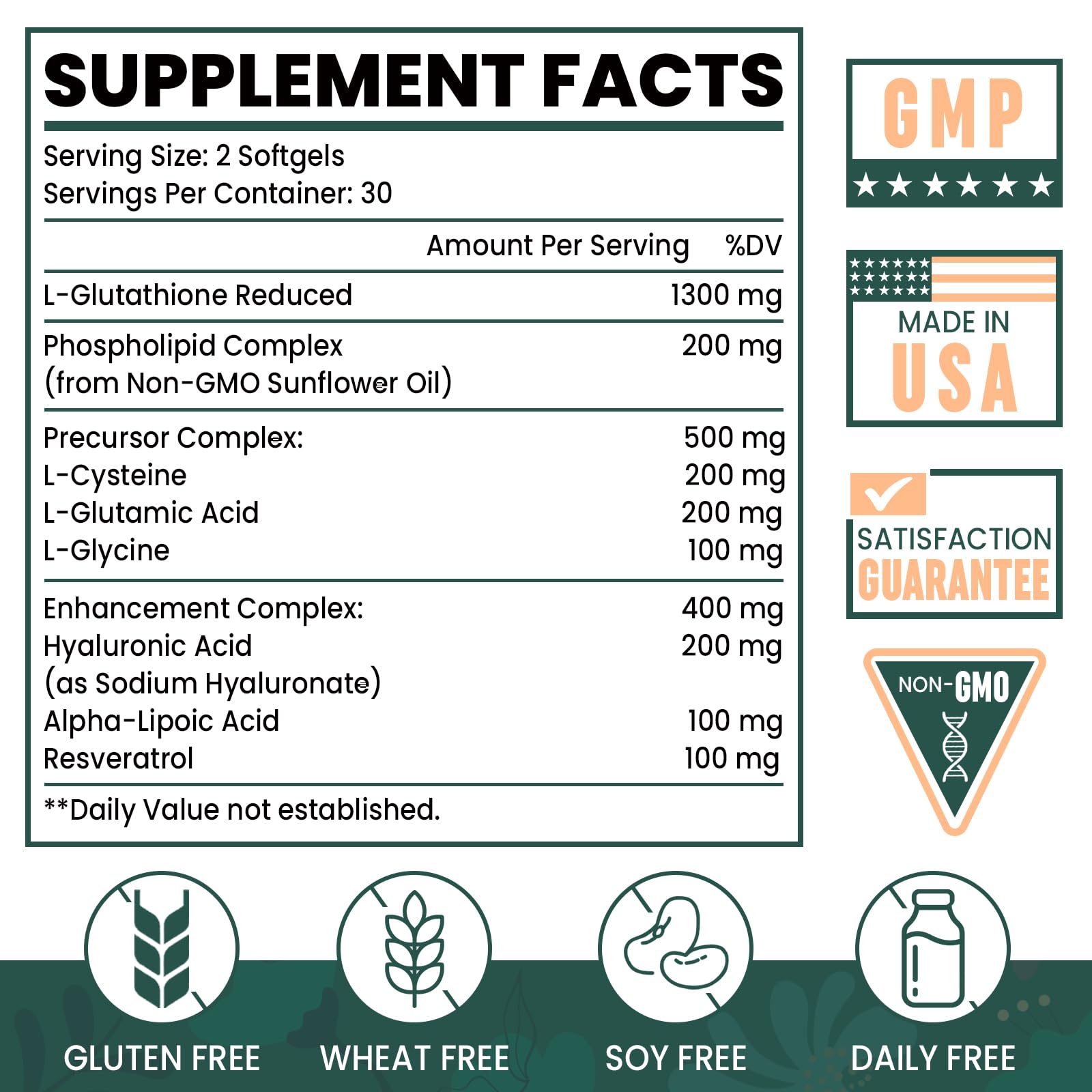 GlutioneMax Liposomal Glutathione Supplement packaging
