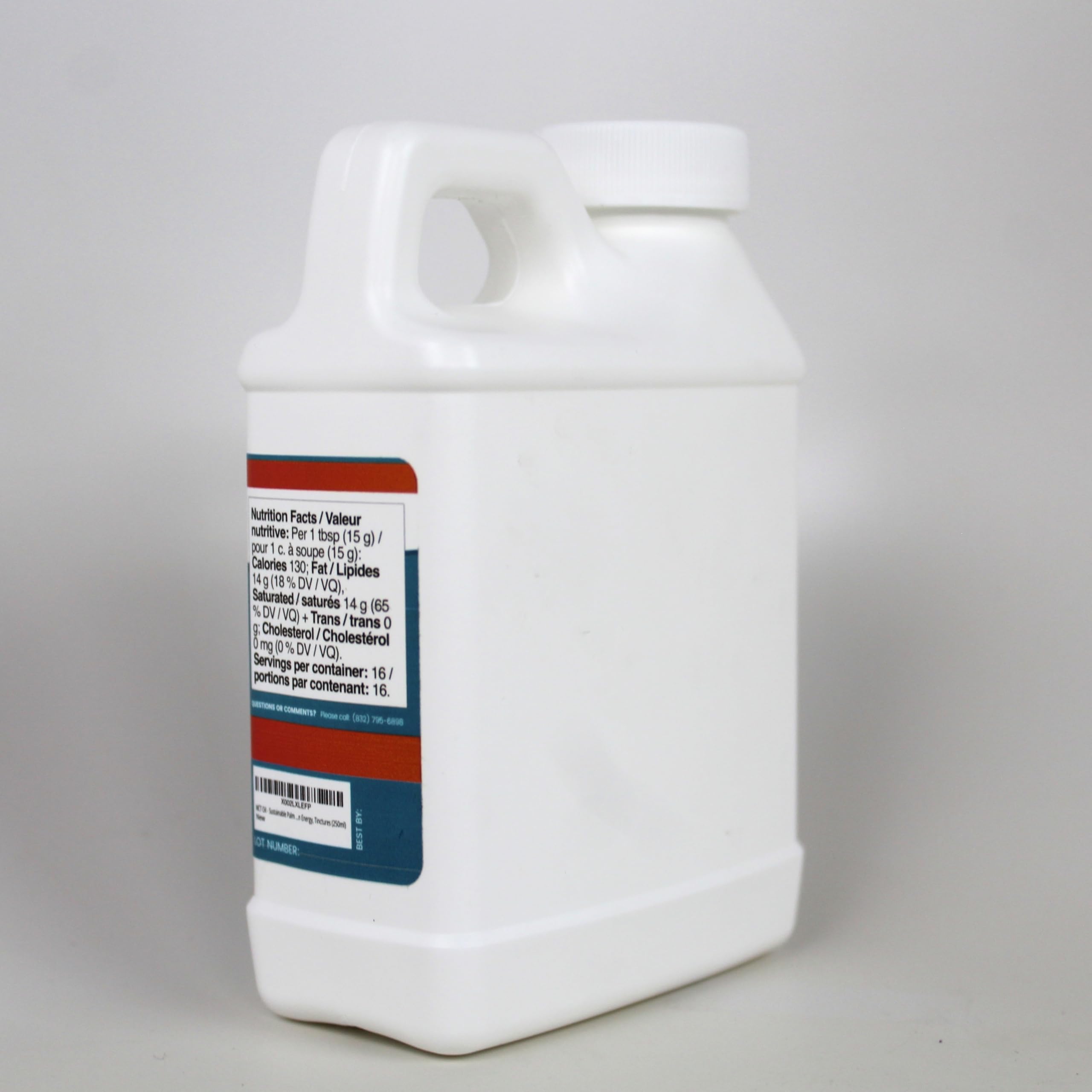 Glycerin Supplier MCT Oil 8oz jug packaging details