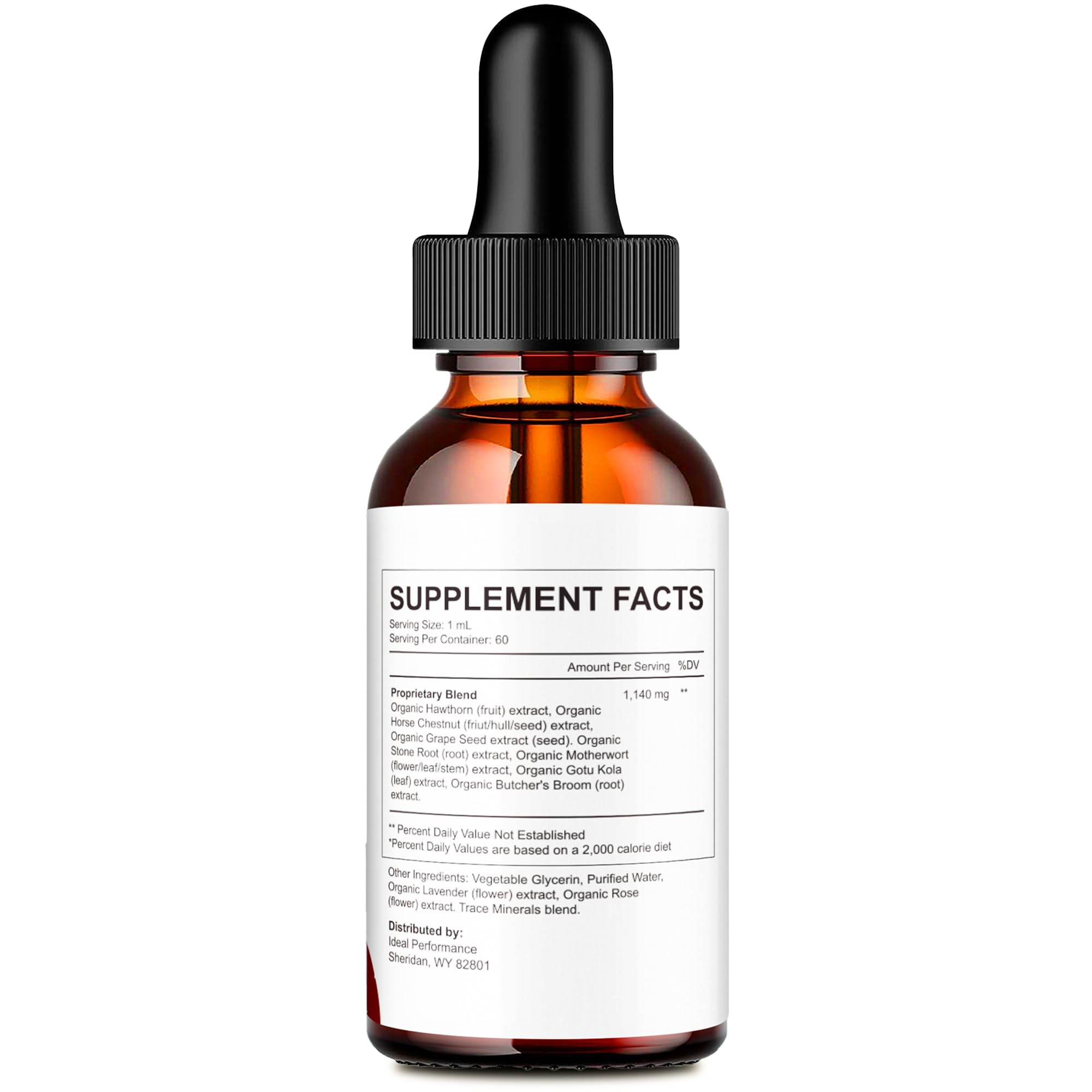 Glyco Harmony Drops packaging side view