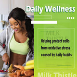 gmpdose Milk Thistle Extract 300mg Capsules with measuring spoon