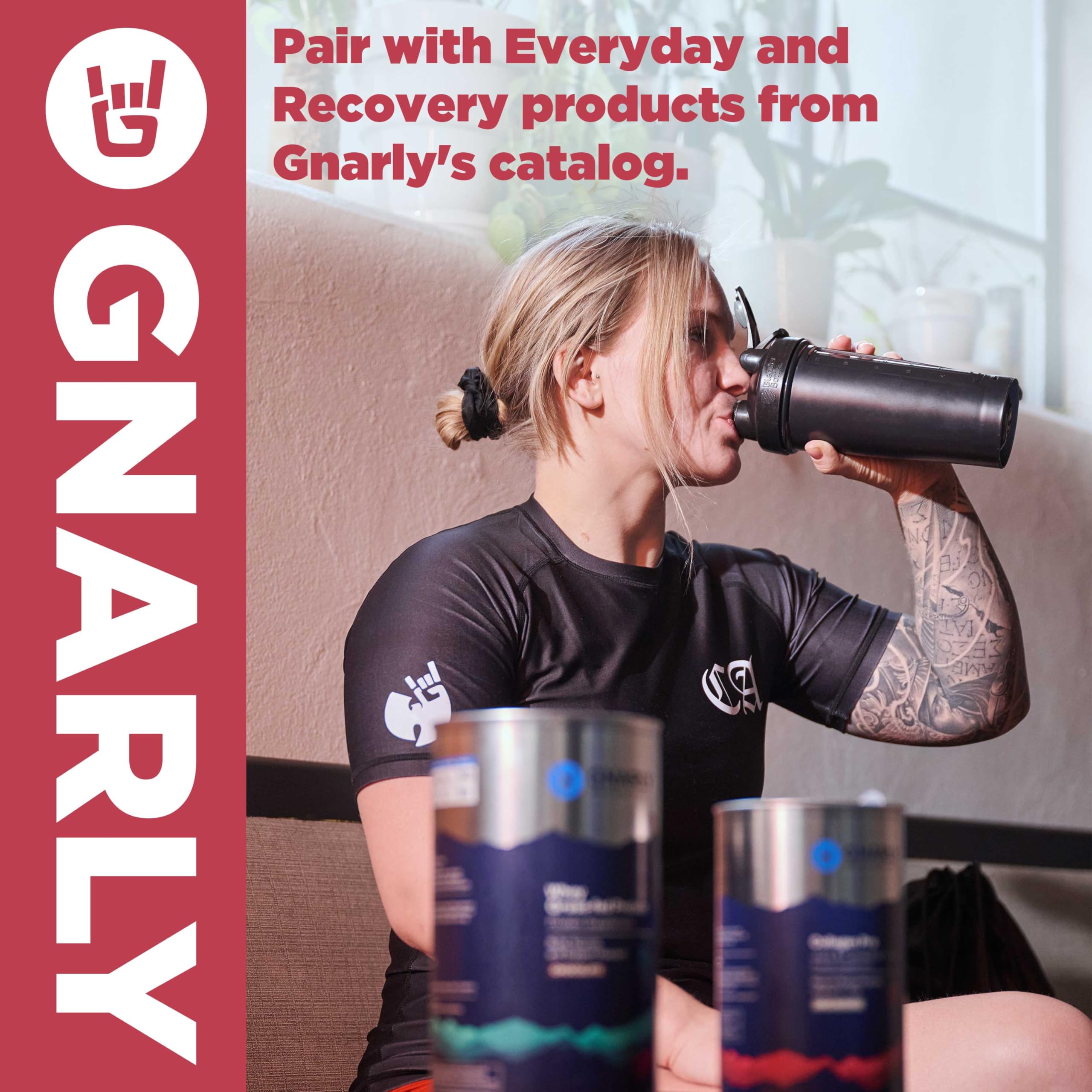 Gnarly Nutrition Collagen Pro 455g lifestyle scene