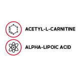 GNC Acetyl-L-Carnitine Alpha-Lipoic Acid 500mg caplets side view