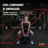GNC AMP Creabolic 490g mixed in a glass of water