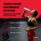 GNC AMP Creabolic 490g side view with nutrition facts
