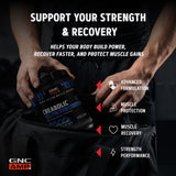 GNC AMP Creabolic Creatine Powder 408g side view
