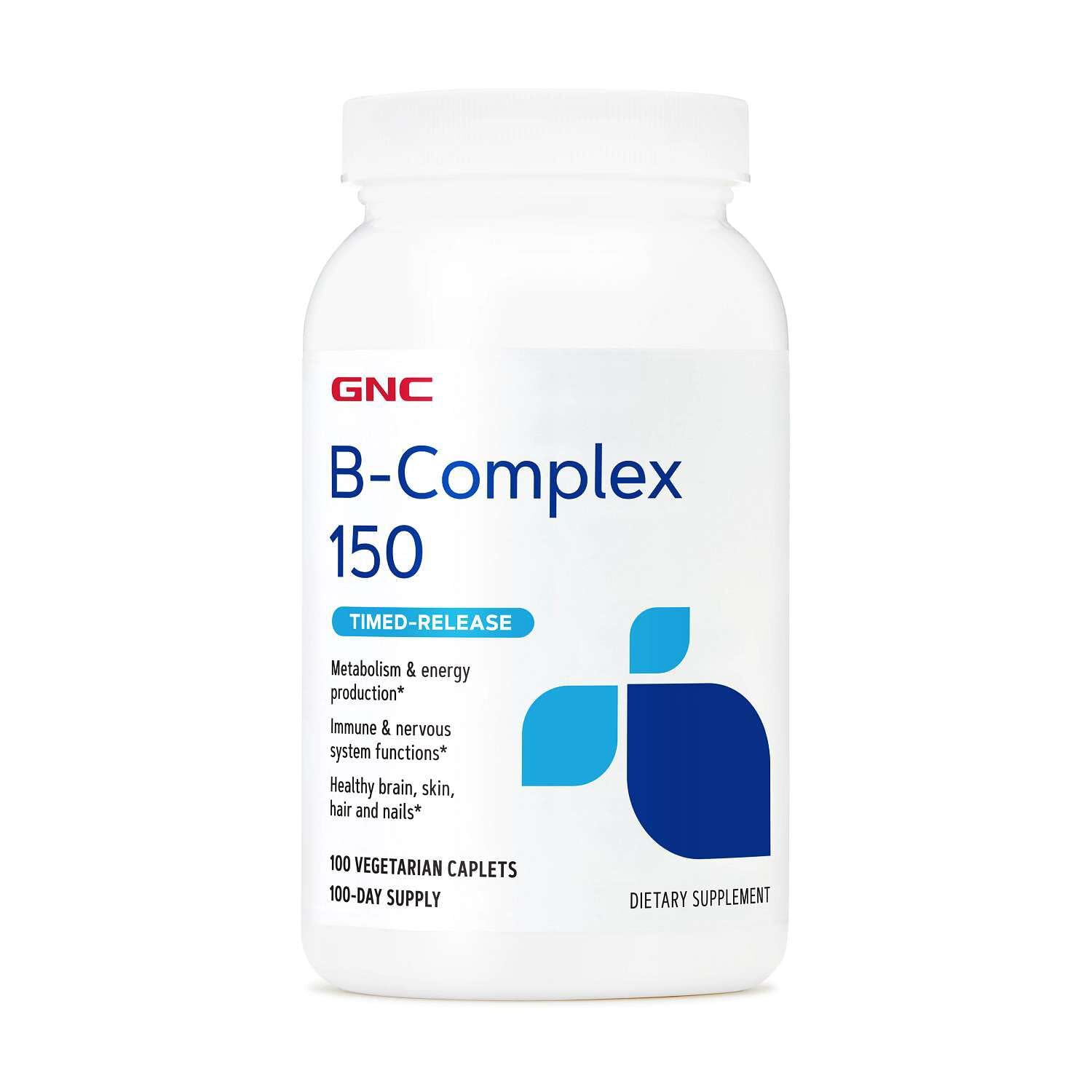 GNC B-Complex 150 200g supplement front view
