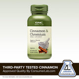 GNC Cinnamon Bark Powder 322g lifestyle scene on kitchen counter