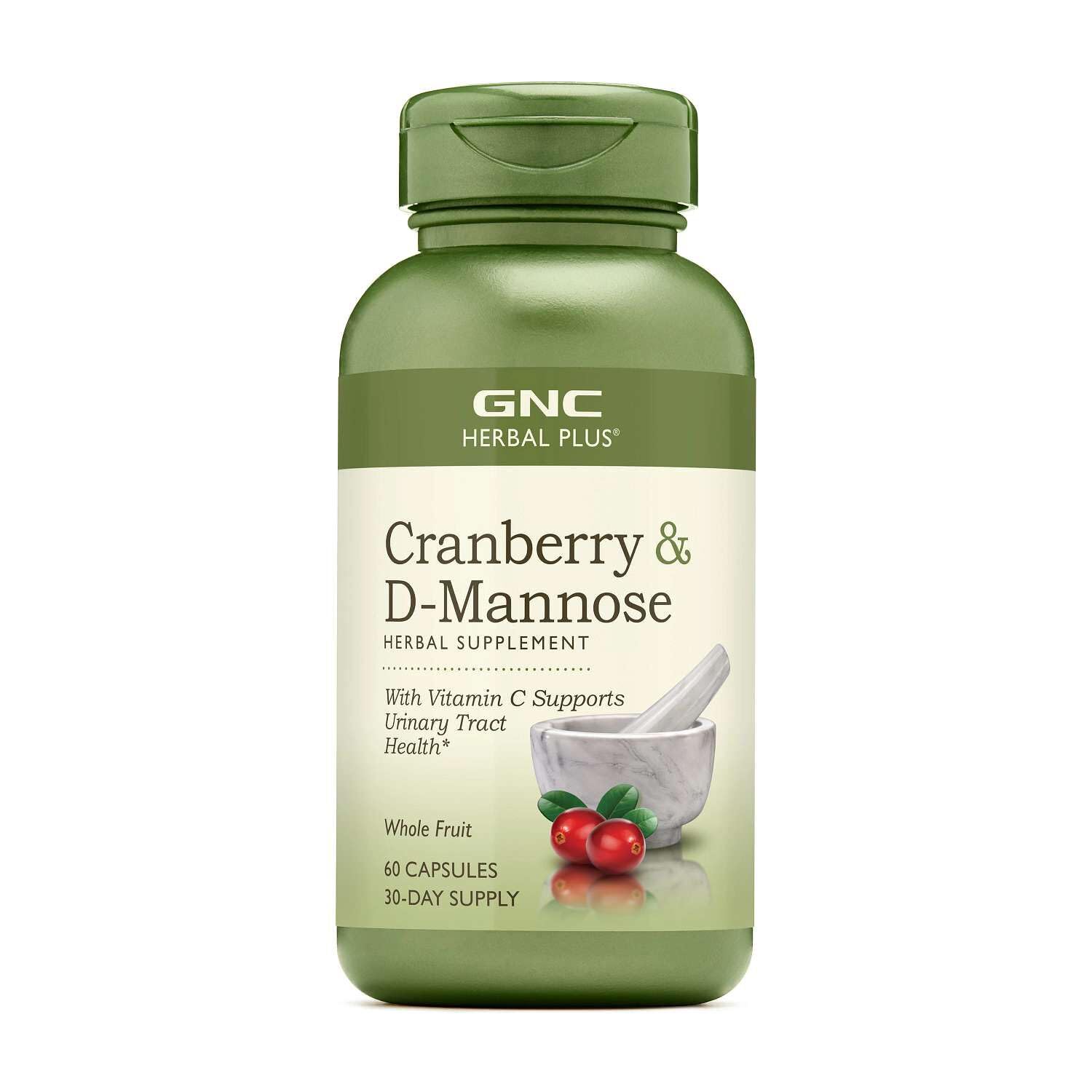 GNC Cranberry Supplement front view with packaging