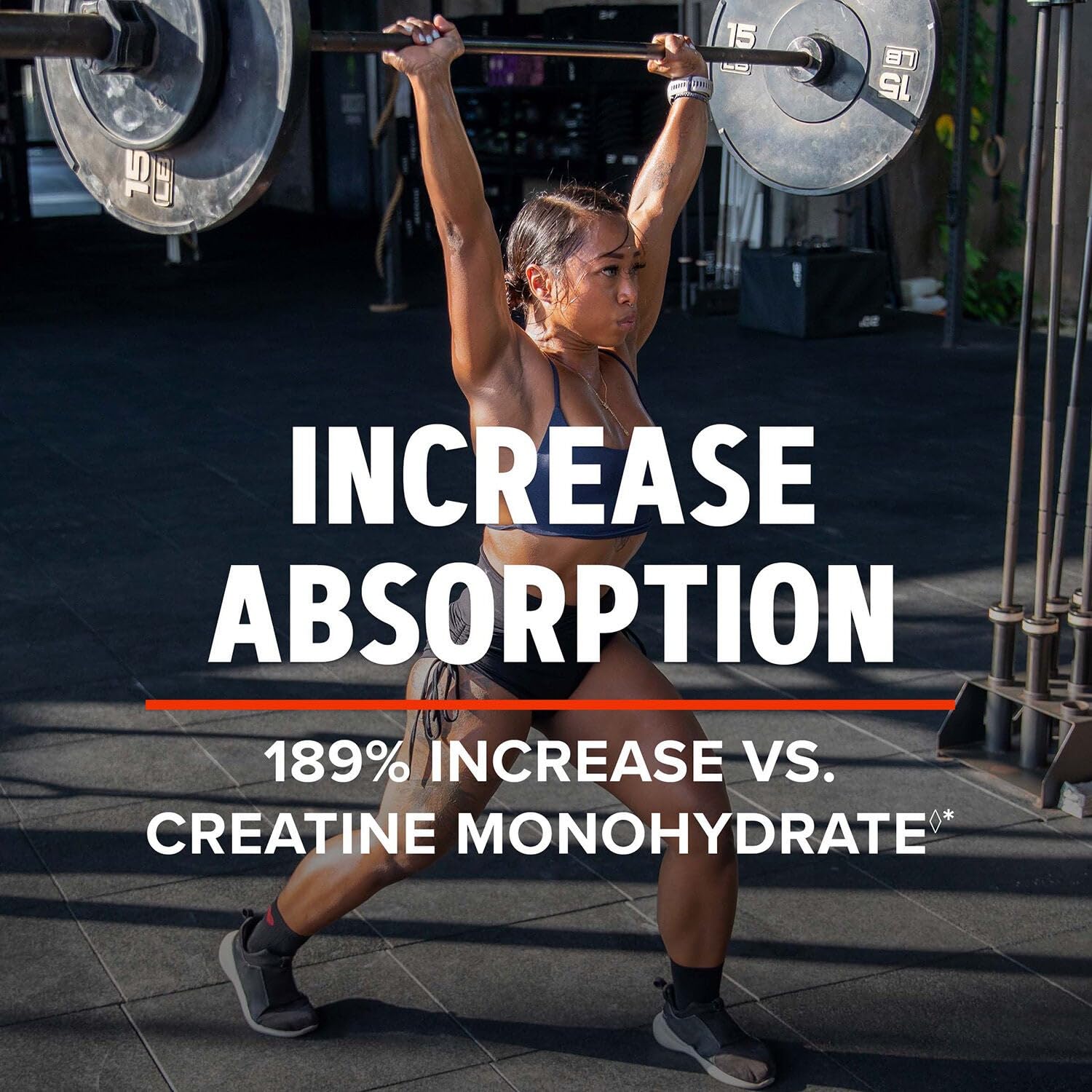 GNC Creatine HCl 189 281g top view