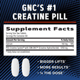GNC Creatine HCl 189 281g with measuring scoop