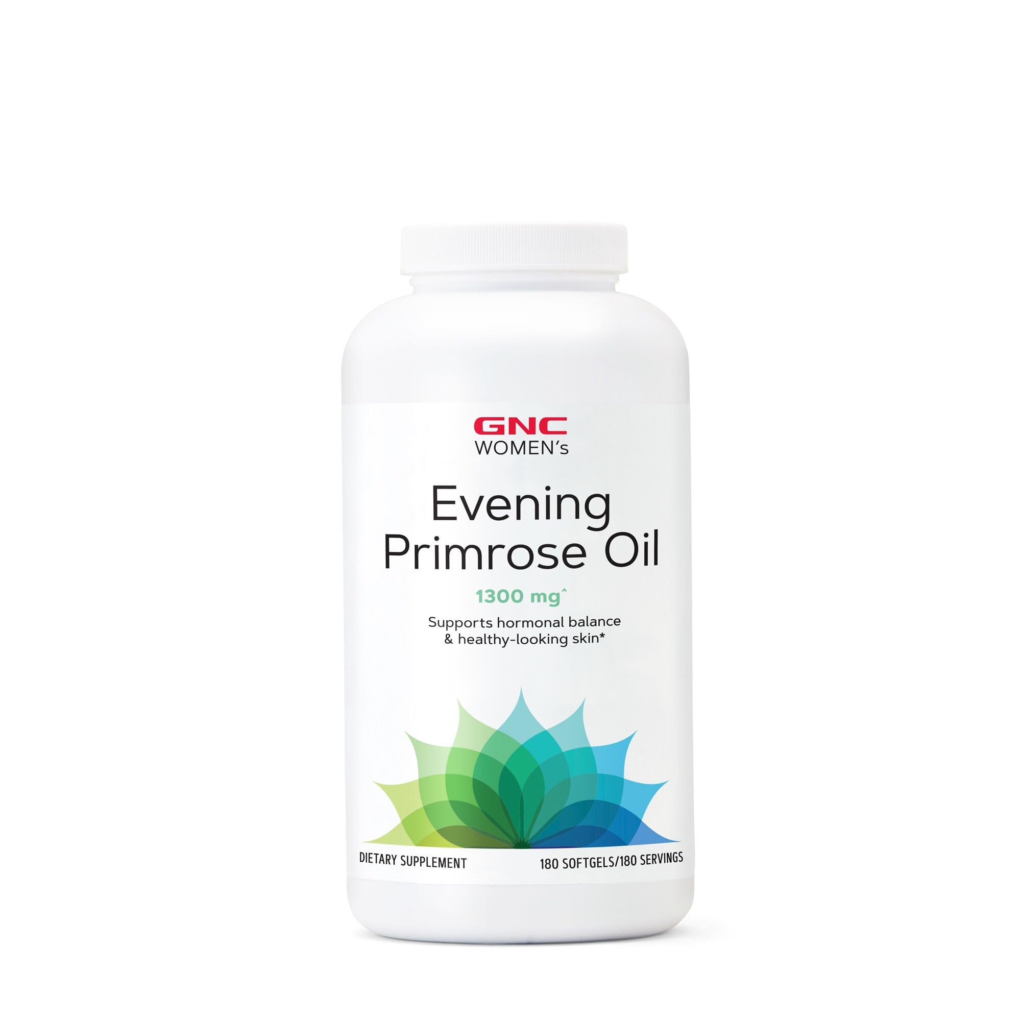 GNC Evening Primrose Oil softgel capsules front view