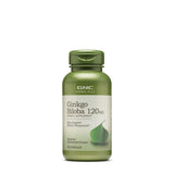 GNC Ginkgo Biloba Herbal Supplement front view with packaging
