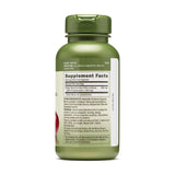 GNC Grape Seed Extract 500mg supplement side view