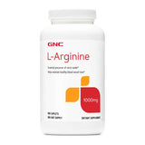 GNC L-Arginine Caplets 180 count front view