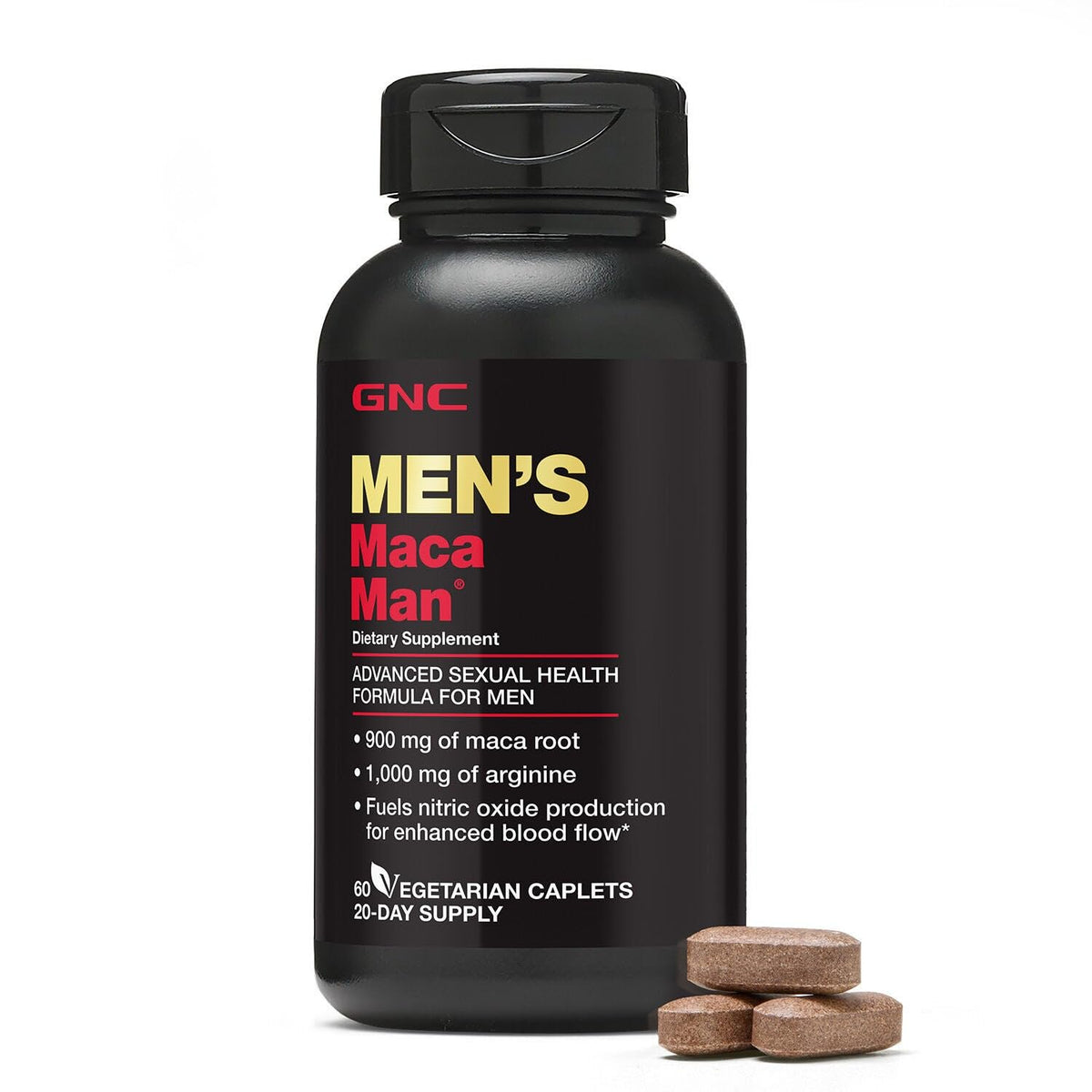 GNC L-Arginine Supplement 109g front view