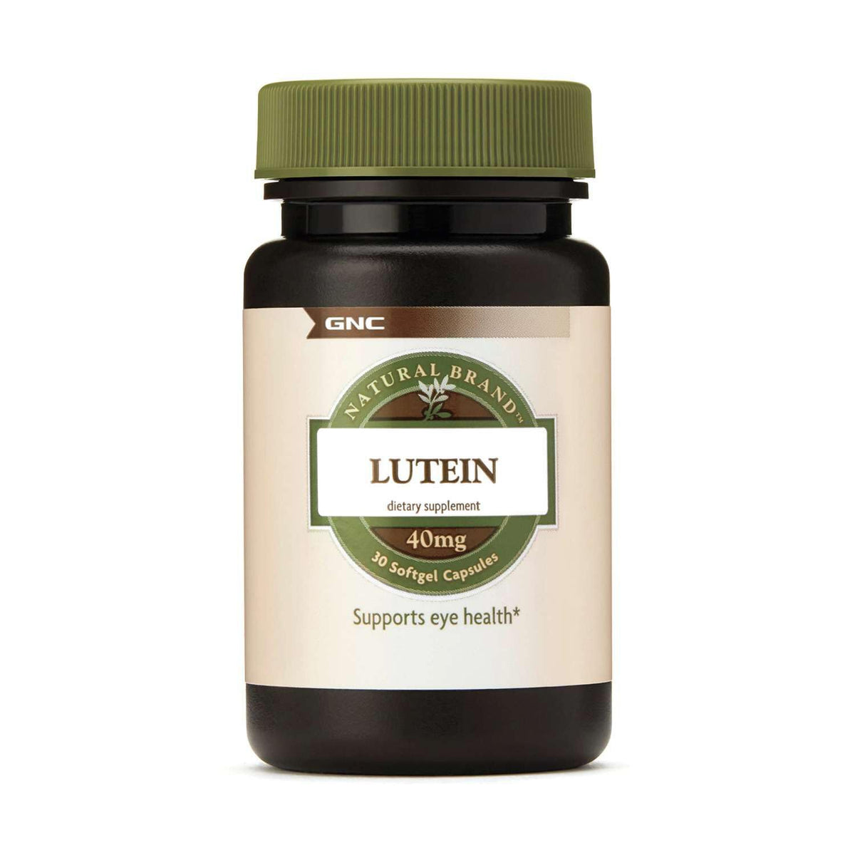GNC Lutein Softgels 30 count front view