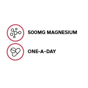 GNC Magnesium Supplement 120 Capsules bottle with label