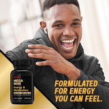 GNC Mega Men Health Multivitamin packaging dimensions