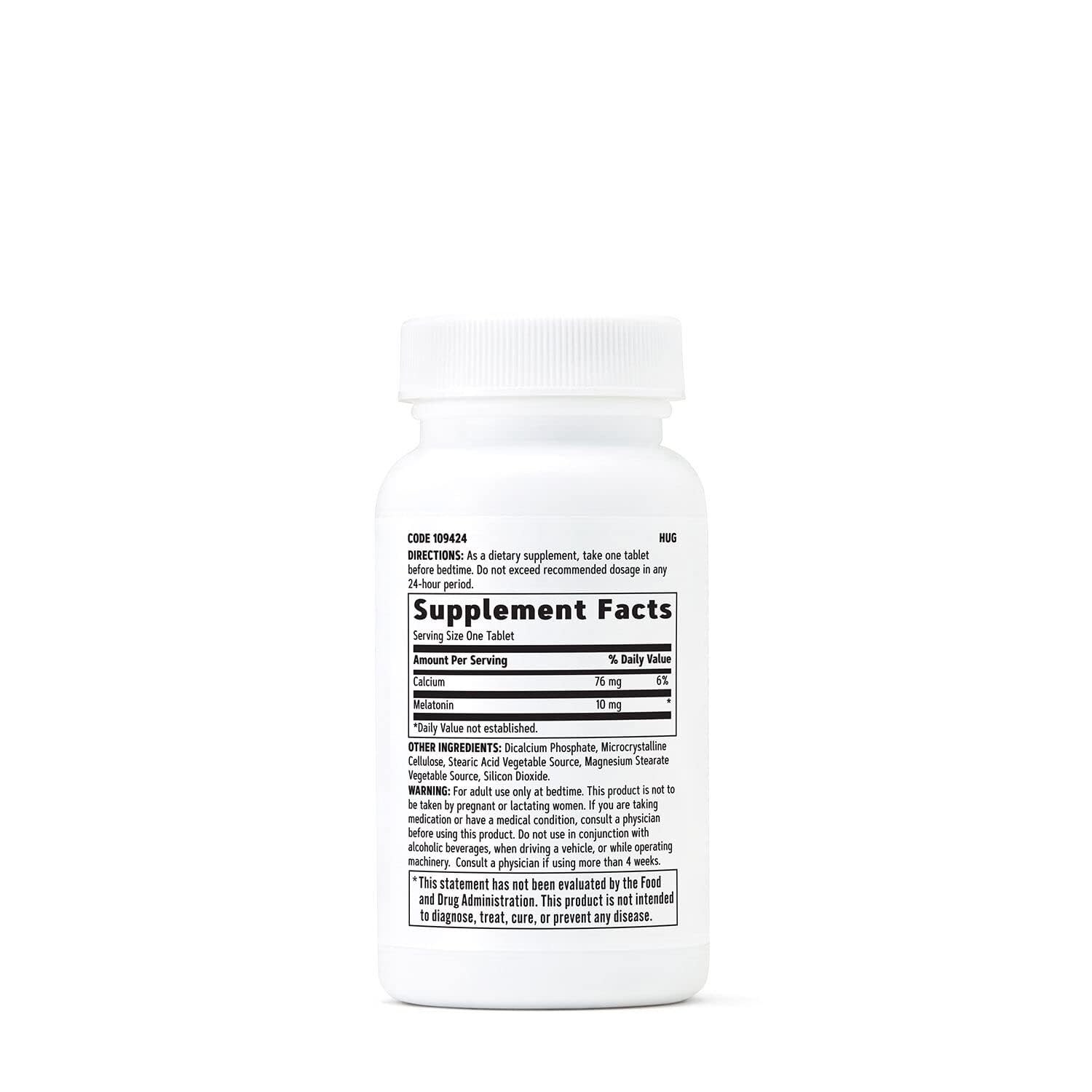 GNC Melatonin 3mg Supplement capsules close-up