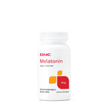 GNC Melatonin 5mg Sleep Supplement 120 Tablets front view