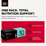 GNC Men's Multivitamin Vitapak Program 30+ nutritional information