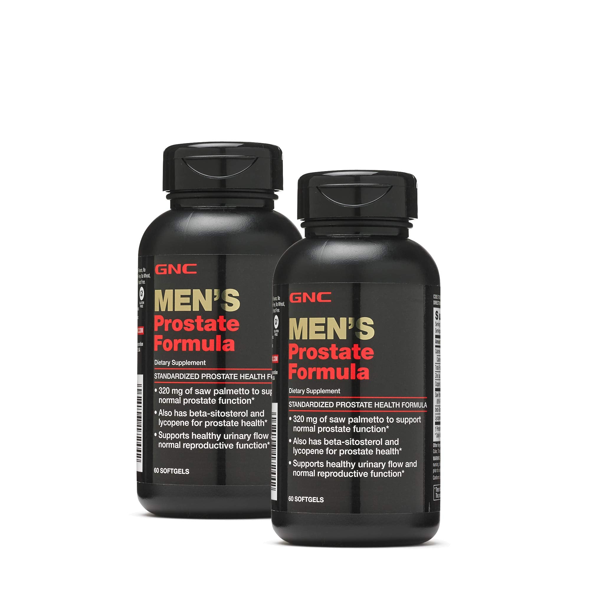 GNC Men's Prostate Formula 132g front view with packaging