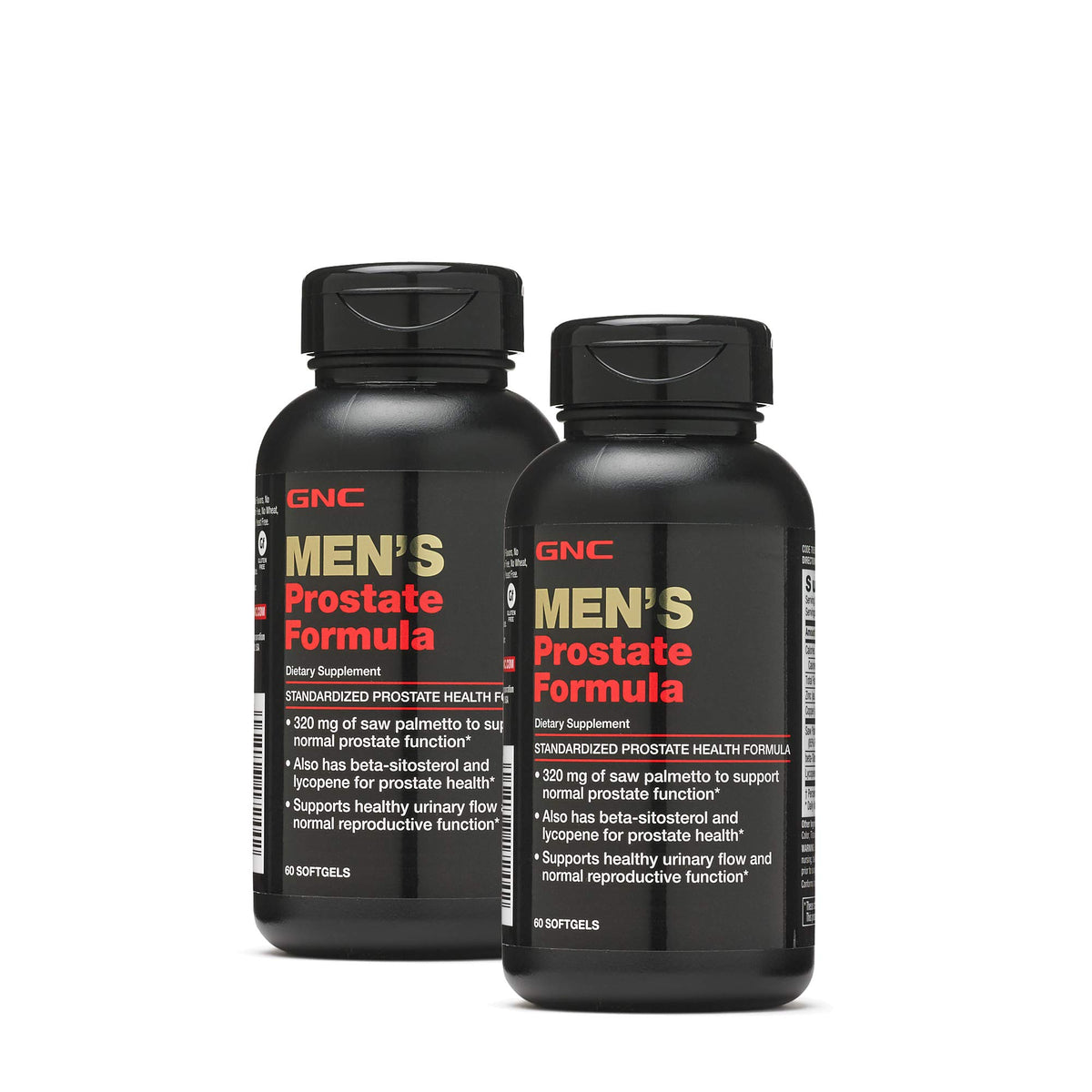 GNC Men's Prostate Formula 132g front view with packaging