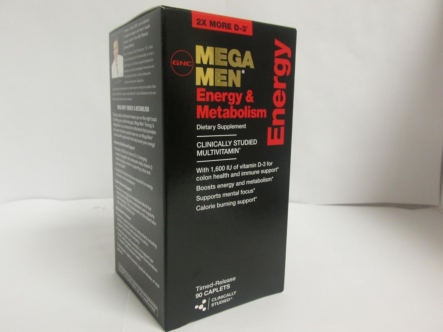 GNC Multivitamin Capsules front view with packaging