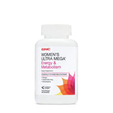 GNC Multivitamin Supplement 308g lifestyle scene with a glass of water