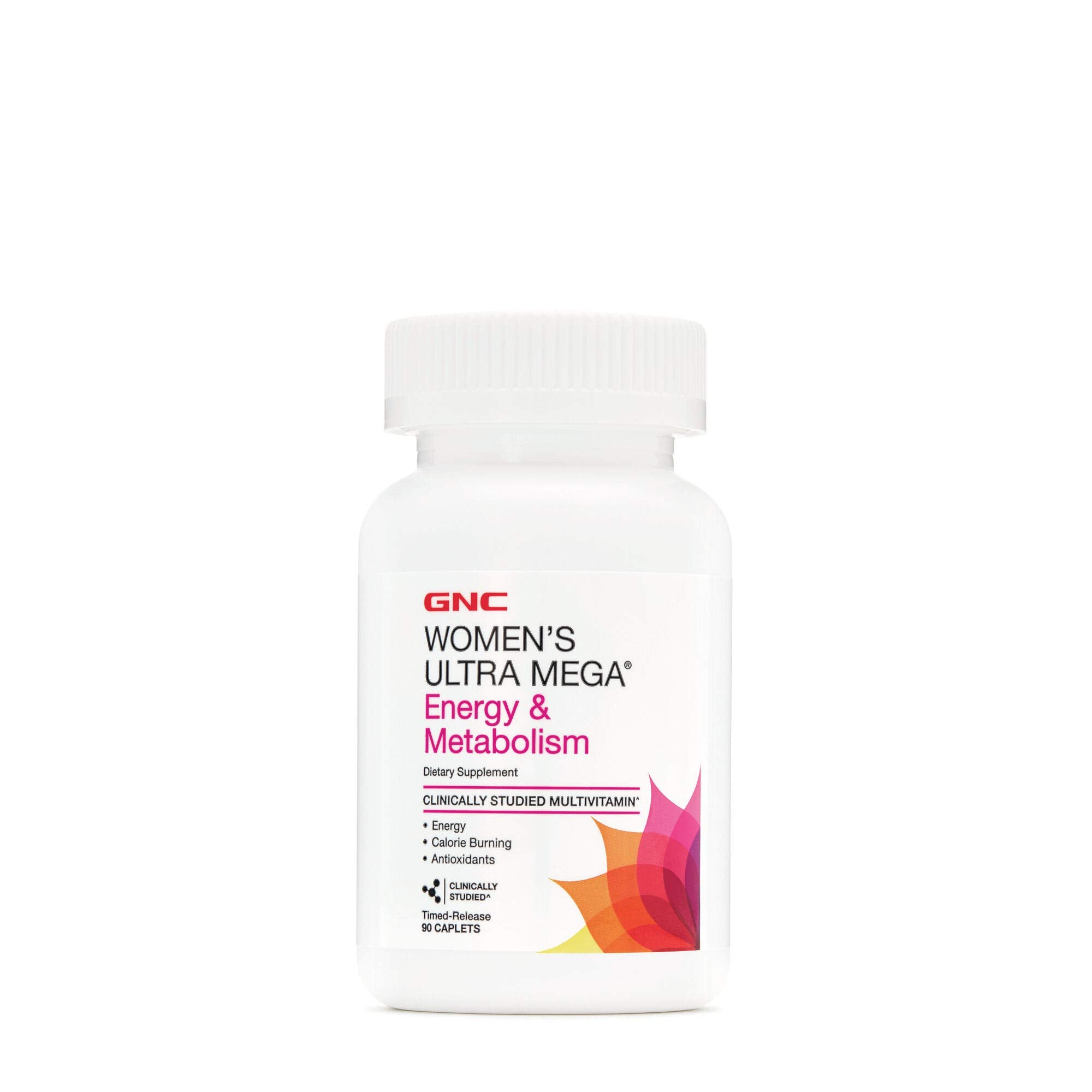 GNC Multivitamins 168g back view with ingredient list