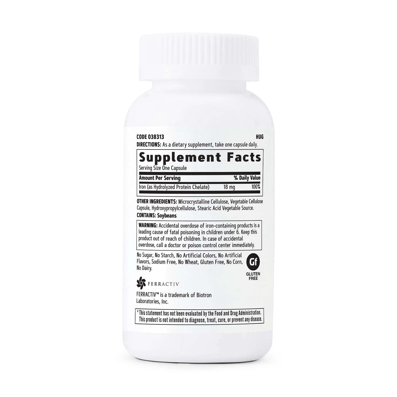 GNC Multivitamins bottle with label details