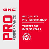 GNC Pro Performance Amino Acid 3000 softgels in a gym setting