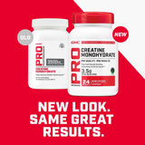 GNC Pro Performance Creatine Monohydrate 141g side view