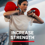 GNC Pro Performance Creatine Monohydrate container open with scoop inside