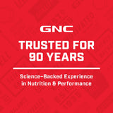 GNC Pro Performance Creatine Monohydrate Powder in a shaker bottle