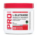GNC Pro Performance L-Glutamine 5000mg powder front view